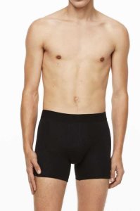H&M 10-pack Baumwoll Boxer Shorts Unterwäsche Herren Schwarz | FCS-407138