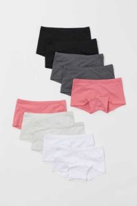 H&M 10-pack Boxer Briefs Unterwäsche Kinder Orange Hellrosa Weiß | YES-568037