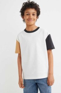 H&M 2-pack Baumwoll Hemd Kinder Schwarz Weiß | UEA-804596