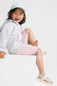 H&M 2-pack Bike Kurze Hose Kinder Helllila | CQT-653710
