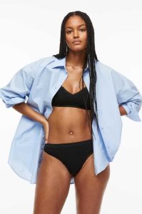 H&M 2-pack Brazilian Briefs Unterwäsche Damen Weiß | RVQ-692453