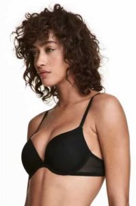 H&M 2-pack Microfiber Push-up Bras Unterwäsche Damen Beige Weiß | LSZ-814235