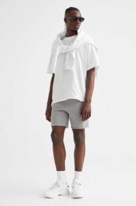 H&M 2-pack Regular Fit Kurze Hose Herren Beige Hellgrau | ATG-735629