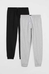 H&M 2-pack Regular Fit Sweatpants Oberteile Herren Beige Grün | UWR-091478