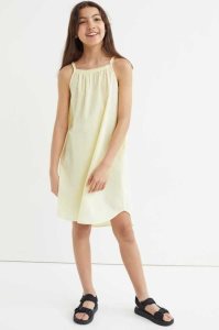 H&M 2-pack Seersucker Kurzes Kleid Kinder Rosa | ABC-209584
