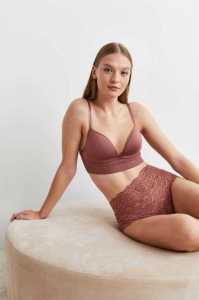 H&M 2-pack Spitze Hipster Briefs Unterwäsche Damen Rosa Schwarz | WHE-615742