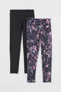 H&M 2-pack Sportbekleidung Kinder Schwarz | RWT-236587