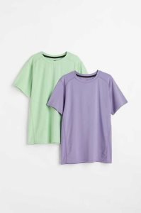 H&M 2-pack Sportbekleidung Kinder Türkis | APR-098612