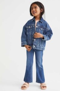 H&M 2-pack Superstretch Flare Fit Jeans Kinder Blau Schwarz | JCN-231685