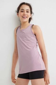 H&M 2-pack Tank Tops Sportbekleidung Kinder Rosa Gelb | ENC-164359