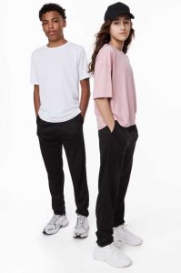 H&M 2-pack Track Pants Sportbekleidung Kinder Schwarz | NZJ-849607