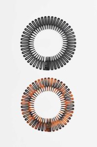 H&M 2-pack Zig-zag Hairbands Ausrüstungen Damen Schwarz Braun | YCJ-014537