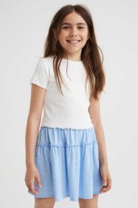 H&M 2-piece Baumwoll Einteiler Kinder Helllila | ZNU-501243