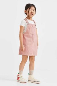 H&M 2-piece Baumwoll Einteiler Kinder Hellbeige | ZYP-210473