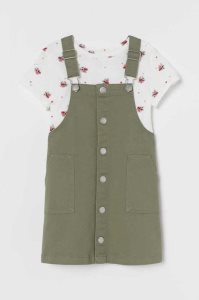 H&M 2-piece Baumwoll Einteiler Kinder Schwarz | FPB-385271