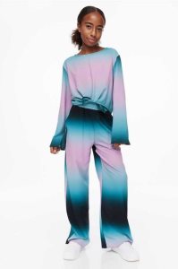 H&M 2-piece Creped Einteiler Kinder Dunkeltürkis | HYS-532410