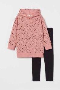 H&M 2-piece Einteiler Kinder Rosa | FMB-721605