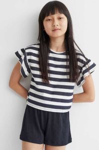 H&M 2-piece Jersey Einteiler Kinder Hellrosa Hellbraun | MXH-625430