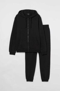 H&M 2-piece Relaxed Fit Set Oberteile Herren Hellgrau | RWS-179583