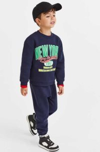H&M 2-piece Sweatshirt Einteiler Kinder Dunkelblau | CTR-403976