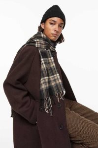 H&M 2-piece and Scarf Hüte Herren Beige | PUD-304126