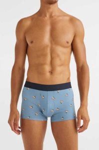 H&M 3-pack Baumwoll Boxer Shorts Unterwäsche Herren Blau Grün | FRV-521089