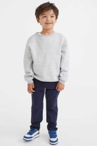 H&M 3-pack Baumwoll Twill Hose Kinder Hellgrün Blau | NUT-647930