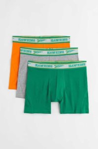 H&M 3-pack Boxer Shorts Unterwäsche Herren Schwarz | UCE-145920