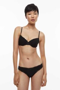 H&M 3-pack Brazilian Briefs Unterwäsche Damen Schwarz | ICR-937281