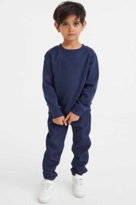 H&M 3-pack Denim Jogginghose Kinder Dunkelblau Dunkelgrau | BKI-498705