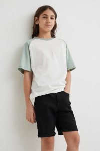 H&M 3-pack Denim Kurze Hose Kinder Blau Grau Schwarz | VSJ-829407