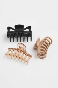 H&M 3-pack Hair Claws Ausrüstungen Damen Hellbeige Rosa | XWL-230647