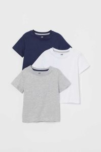H&M 3-pack Hemd Kinder Türkis | IVQ-281950