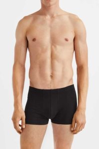 H&M 3-pack Lyocell-blend Kurzes Boxer Shorts Unterwäsche Herren Schwarz | IKY-578049