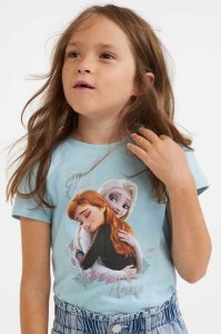 H&M 3-pack Printed Jersey Oberteile Kinder Hellgrün | SRF-738241