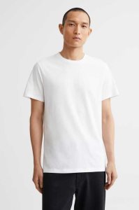 H&M 3-pack Regular Fit Crew-neck T-shirts Herren Hellbeige Braun Dunkelrot | RNI-817206
