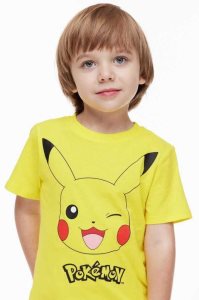 H&M 4-pack Printed Hemd Kinder Gelb | AXJ-670589