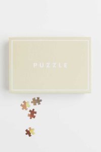 H&M 500-piece Jigsaw Puzzle Ausrüstungen Damen Hellbeige | WTD-142536