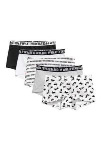 H&M 5-pack Baumwoll Boxer Briefs Unterwäsche Kinder Rosa Grau | TLQ-419680