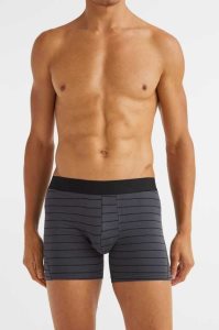 H&M 5-pack Baumwoll Boxer Shorts Unterwäsche Herren Navy Blau | RUQ-285197