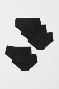 H&M 5-pack Baumwoll Briefs Unterwäsche Kinder Grün | PDG-127846