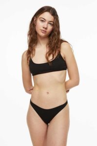 H&M 5-pack Baumwoll Tanga Briefs Unterwäsche Damen Rosa | IGE-576320