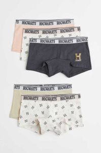H&M 5-pack Boxer Briefs Unterwäsche Kinder Dunkelgrau | LBZ-675942