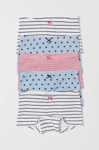H&M 5-pack Boxer Briefs Unterwäsche Kinder Hellrosa | XHF-716938