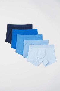 H&M 5-pack Boxer Kurze Hose Kinder Mintfarben Grün Blau | VQL-371506