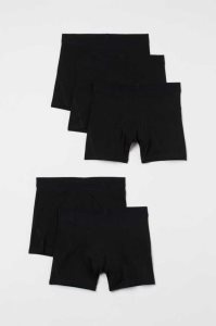 H&M 5-pack Boxer Shorts Unterwäsche Herren Dunkelgrau Dunkelgrün Türkis | NJH-864032