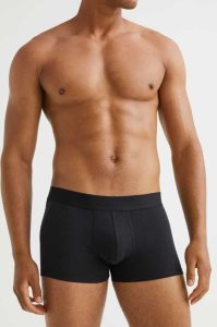 H&M 5-pack Kurzes Boxer Shorts Unterwäsche Herren Grau Schwarz | NZF-694132