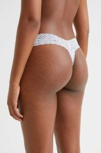 H&M 5-pack Spitze Tanga Briefs Unterwäsche Damen Hellrosa Olivgrün Grün | CSG-123867