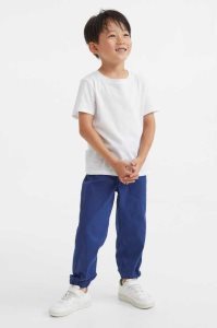 H&M 5-pack Twill Jogginghose Kinder Dunkelblau Hellgrau | CXF-478956