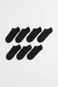 H&M 7-pack Liner Socken Herren Blau Grau Schwarz | MSY-273451